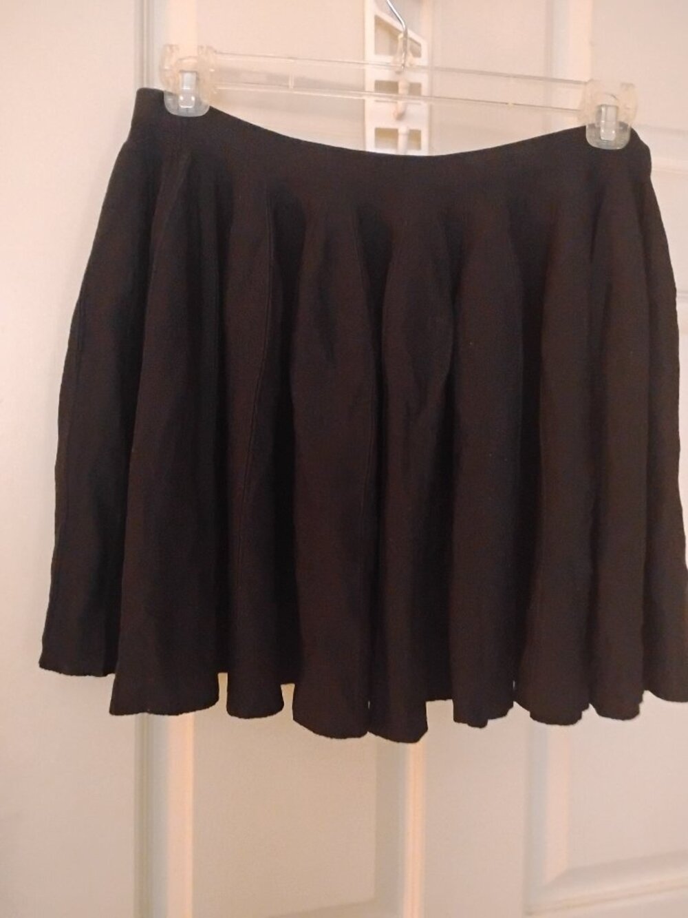 J. Crew Black Pleated Mini Skirt - Workwear